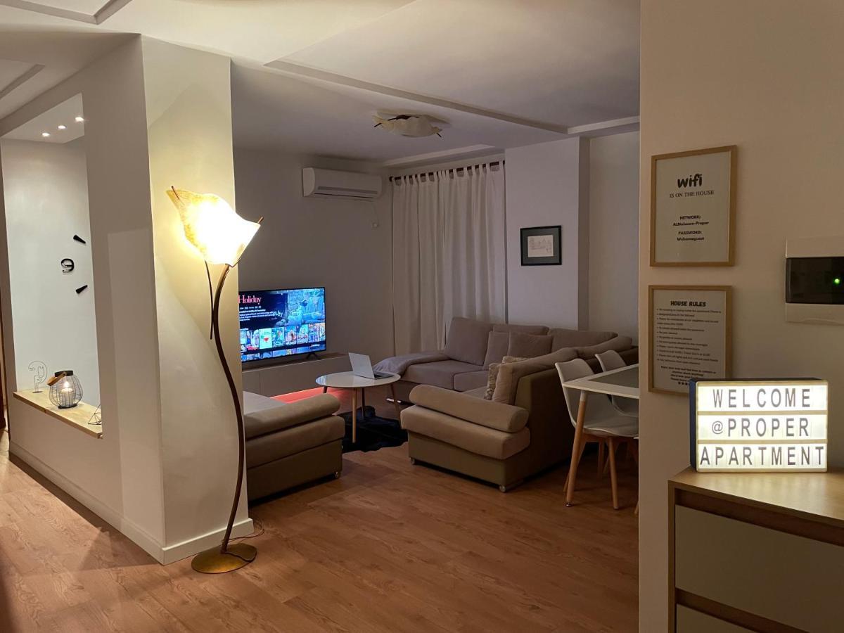 Proper Apartment 1 地拉那 外观 照片